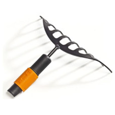 Fiskars QuikFit Rosenrechen (schwarz/orange, 24cm)