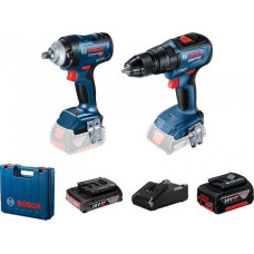 Bosch Zestaw elektronarzędzi Bosch ZESTAW GDS18V-400 + GSB18V-50 1*2.0AH + 1*5.0AH