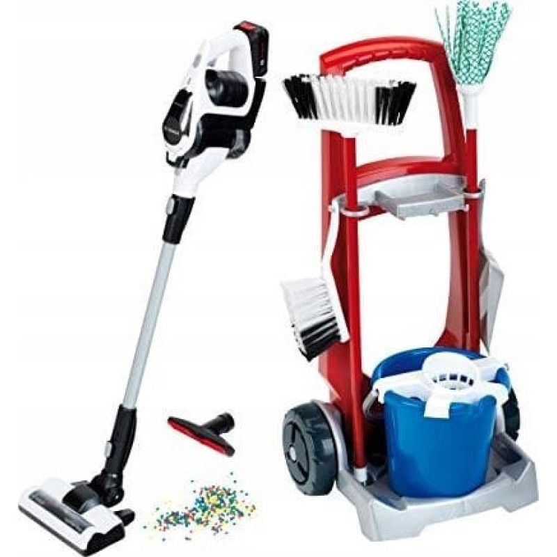 Theo Klein Besenwagen mit Staubsauger Bosch Unlimited