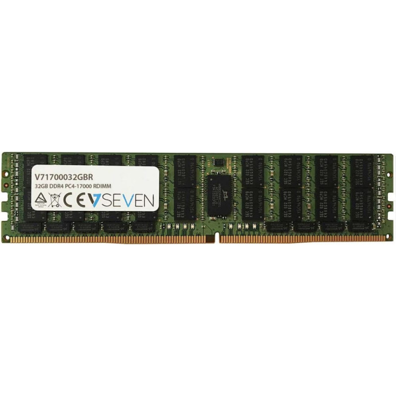 V7 Pamięć serwerowa V7 DDR4, 32 GB, 2133 MHz, CL15 (V71700032GBR)