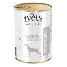 4Vets Natural Low Stress Dog  - wet dog food - 400 g