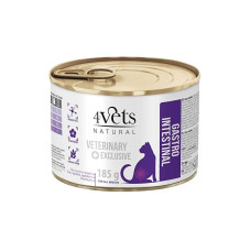4Vets Natural Gastro Intestinal Cat - wet cat food - 185 g