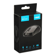 Ibox MOUSE I-BOX I007, WIRED, BLACK