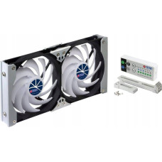 Titan Wentylator Titan Titan TTC-SC20(C)+ Dual Fridge Fan 140x25mm IP55, Timer Mode, with Integrated Rectifier