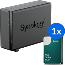 Synology Serwer Synology Synology DS124 zestaw + 1x dysk 6T
