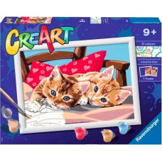 Ravensburger Malowanka CreArt dla dzieci Dwa słodkie kotki