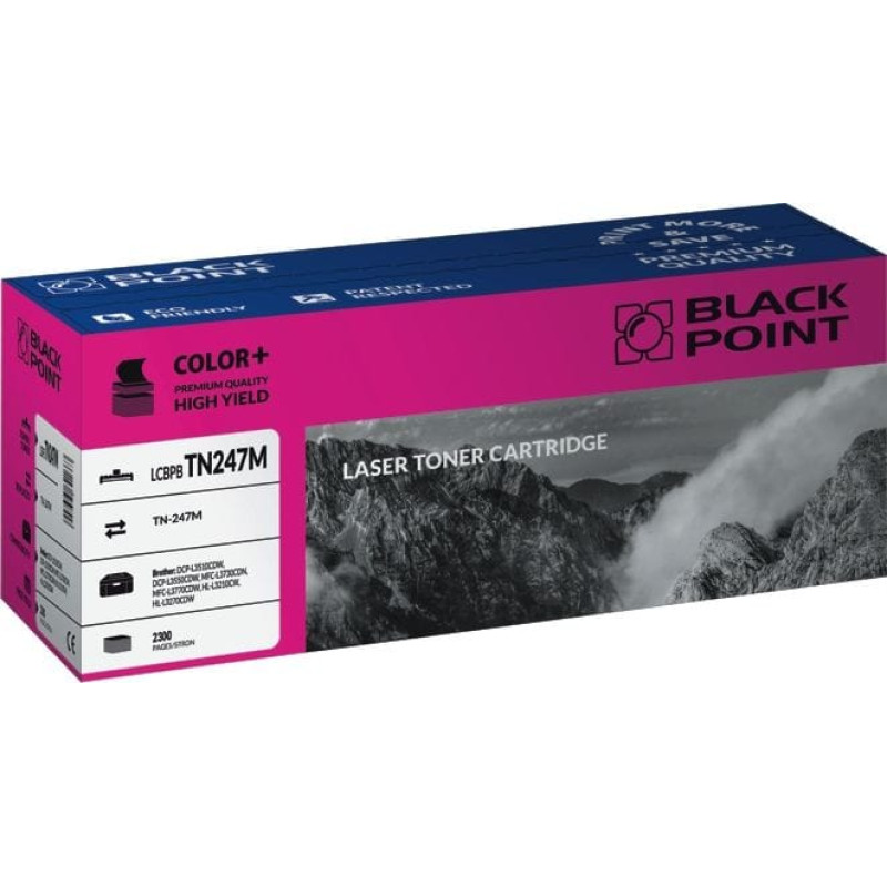 Black Point Toner Black Point Magenta Zamiennik TN-247 (BLBTN247MBW)
