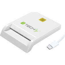 Techly Czytnik Techly Techly Czytnik Kart Stykowych Smart Card USB-C