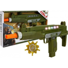 Leantoys Zestaw Wojskowy Pistolet Odznaka 37 cm