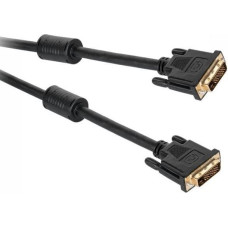 Lechpol Kabel LechPol DVI-D - DVI-D 1.8m czarny (KPO3700-1.8)
