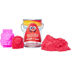 Epee Ultra piasek puszka 150g czerwony + foremka 3D lew