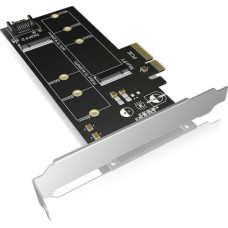 Icy Box Kontroler Icy Box PCIe 3.0 x4 - M.2 PCIe + M.2 SATA (60093)