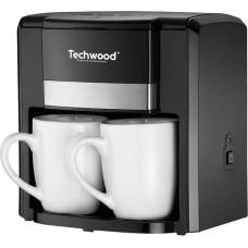 Techwood Ekspres przelewowy Techwood Przelewowy ekspres do kawy na 2 filiżanki Techwood (czarny)