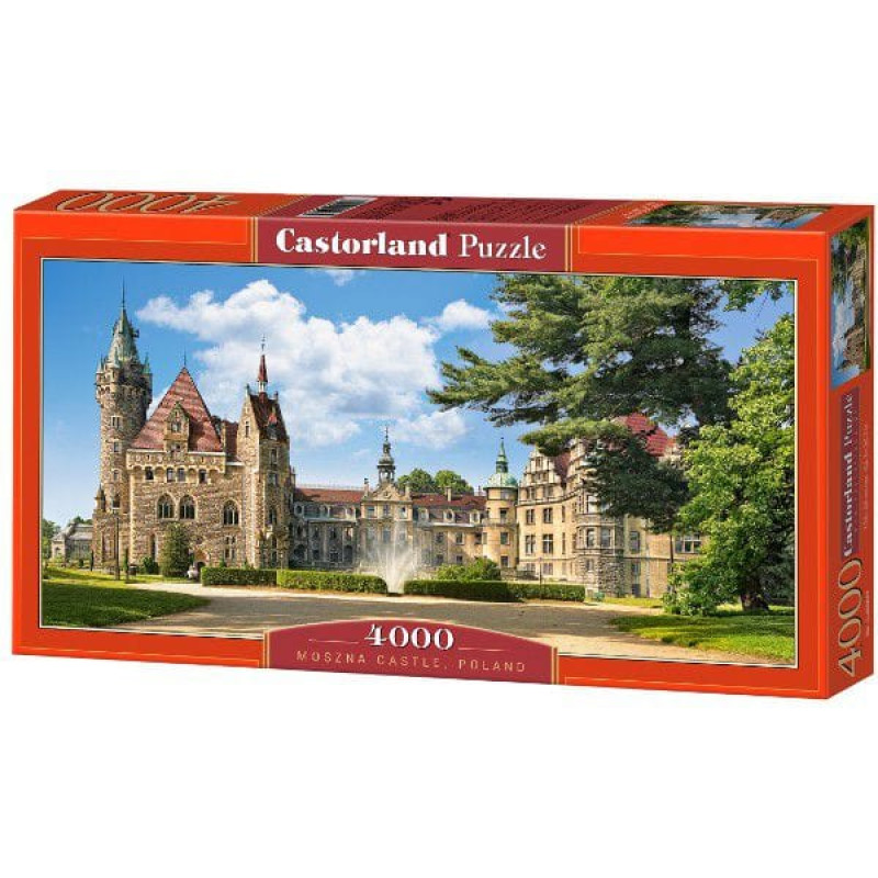 Castorland Zamek Moszna, Polska 4000 elementów (400027)
