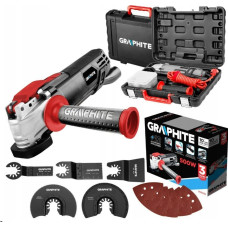 Graphite Szlifierka Graphite Urządzenie wielofunkcyjne 500W, ilość oscylacji 8000-16000 min, walizka 59G025