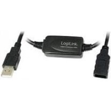 Logilink Adapter USB LogiLink USB - USB Czarny  (UA0146)