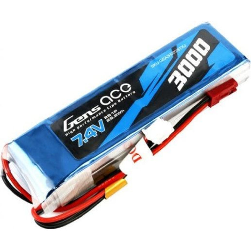 Gens Ace 3000mAh 7.4V 1C Gens Ace