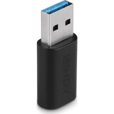Lindy Adapter USB Lindy 41904 USB-C - USB Czarny  (41904)
