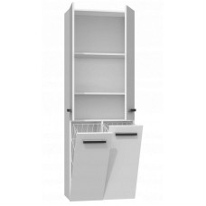 Top E Shop Topeshop NEL 2K DD BPOŁ bathroom storage cabinet White