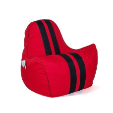 Go Gift Ferrari red-black Sako bag pouffe XXL 140 x 100 cm