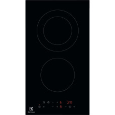Electrolux LHR3233CK hob Black Built-in Ceramic 2 zone(s)