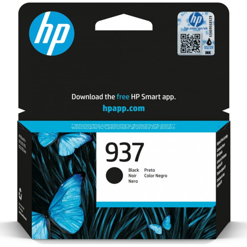 HP Tusz HP HP Atrament/HP 937 Black Original Ink Cart