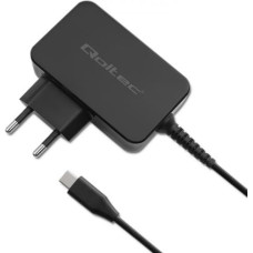 Qoltec GaN POWER PRO charger 1xUSB C, 45W, 5-20V