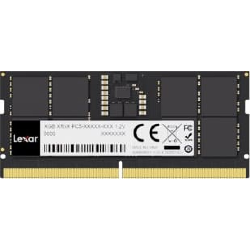 Lexar Notebook memory DDR5 SODIMM 16GB(1*16GB)/4800 CL40