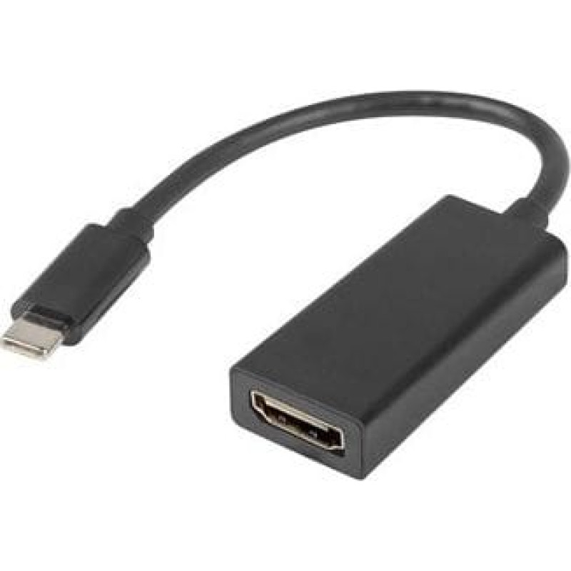 Lanberg Adapter USB CM - HDMI F 15cm black