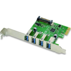 Conceptronic Kontroler Conceptronic PCIe x1 - 4x USB 3.0 (EMRICK02G)