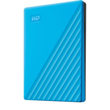 WD Dysk zewnętrzny HDD WD My Passport 2TB Niebieski (WDBYVG0020BBL-WESN)