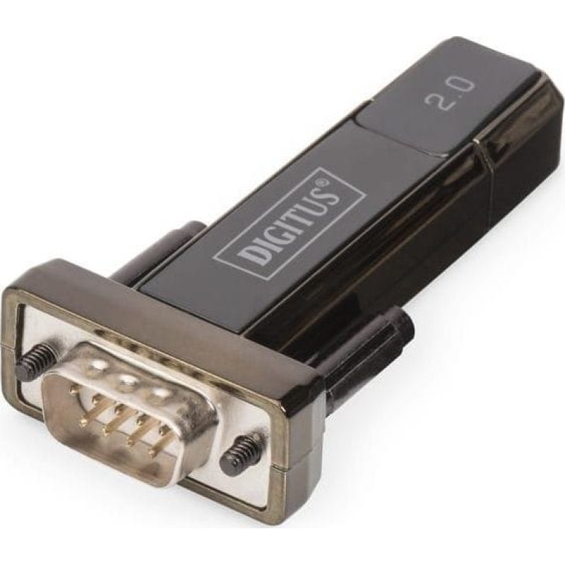 Digitus Adapter USB Digitus USB - RS-232 Czarny  (DA-70167)