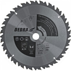 Dedra Piła tarczowa 400x30mm 36z. z płytkami HM i ogranicznikiem posuwu - HL40036