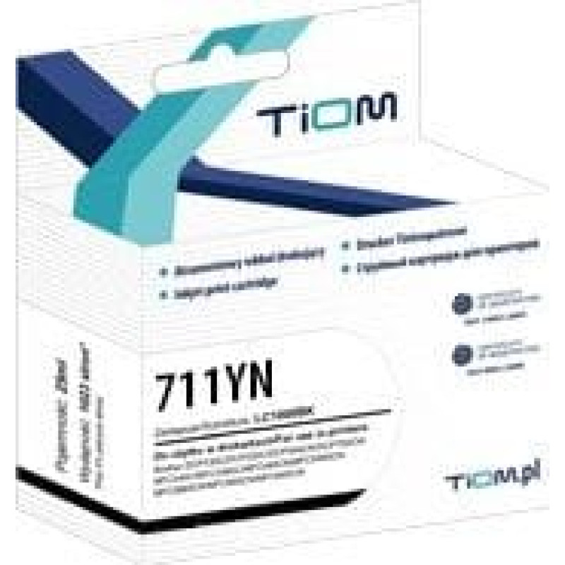 Tiom Tusz Tiom Tusz Tiom do HP CZ132A | Designjet T120 | yellow