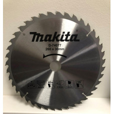 Makita MAKITA PIŁA TARCZOWA 260x30x 40z MD-74077