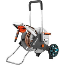 Gardena GARDENA Hose Trolley Aquaroll M Easy Set metal, hose wagon (gray / silver)