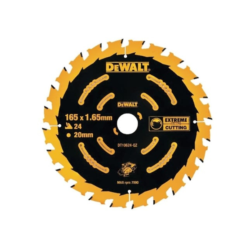 Dewalt Piła tarczowa do drewna 165x20mm 24z. - DT10300