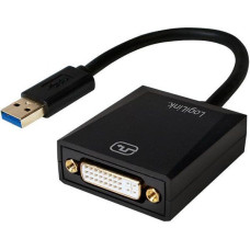 Logilink Adapter USB LogiLink USB - DVI Czarny  (UA0232)