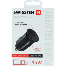 Swissten Ładowarka Swissten Swissten USB-C PD 45W czarna