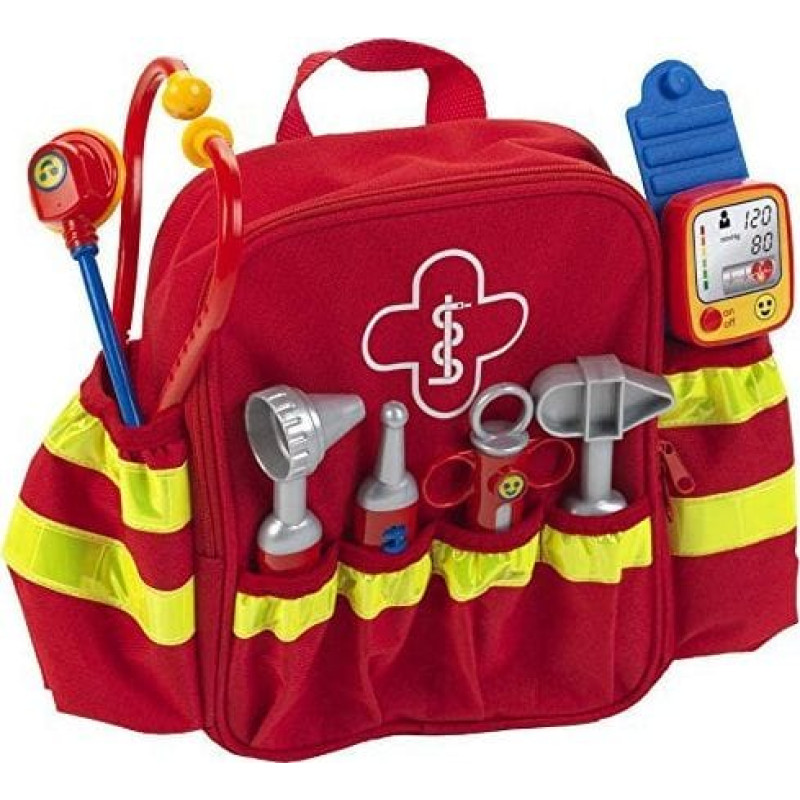 Theo Klein Rettungs-Rucksack (rot)
