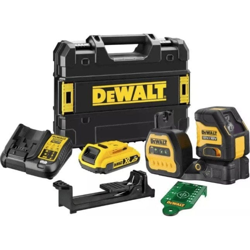 Dewalt DEWALT.LASER LINIOWY 12/18V 1x2,0Ah DCE088D1G18