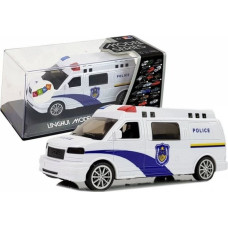 Leantoys Auto Ambulans z Naciągiem ze światłami i dźwiękiem