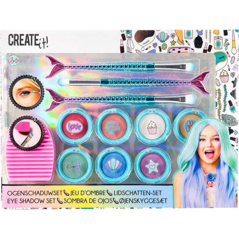 Canenco Create It! Zestaw do makijażu oczu z pędzelkami
