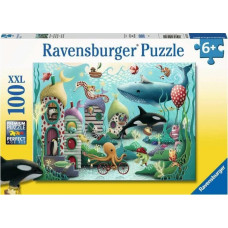 Ravensburger Puzzle 100 elementów XXL świat pod wodą