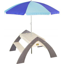 AXI Drewniany Stół piknikowy z parasolem Delta Axi