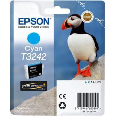 Epson Tusz Epson T3242 Puffin Cyan (C13T32424010)