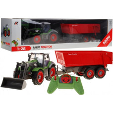 Ramiz Traktor Zielony Przyczepa Czerwona 2 4GHz
