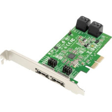 Dawicontrol Kontroler Dawicontrol PCIe 2.0 x2 - 4x SATA 3 + 2x eSATA (DC-624e)