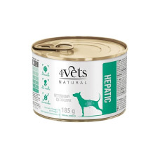 4Vets Natural Hepatic Dog  - wet dog food - 185 g