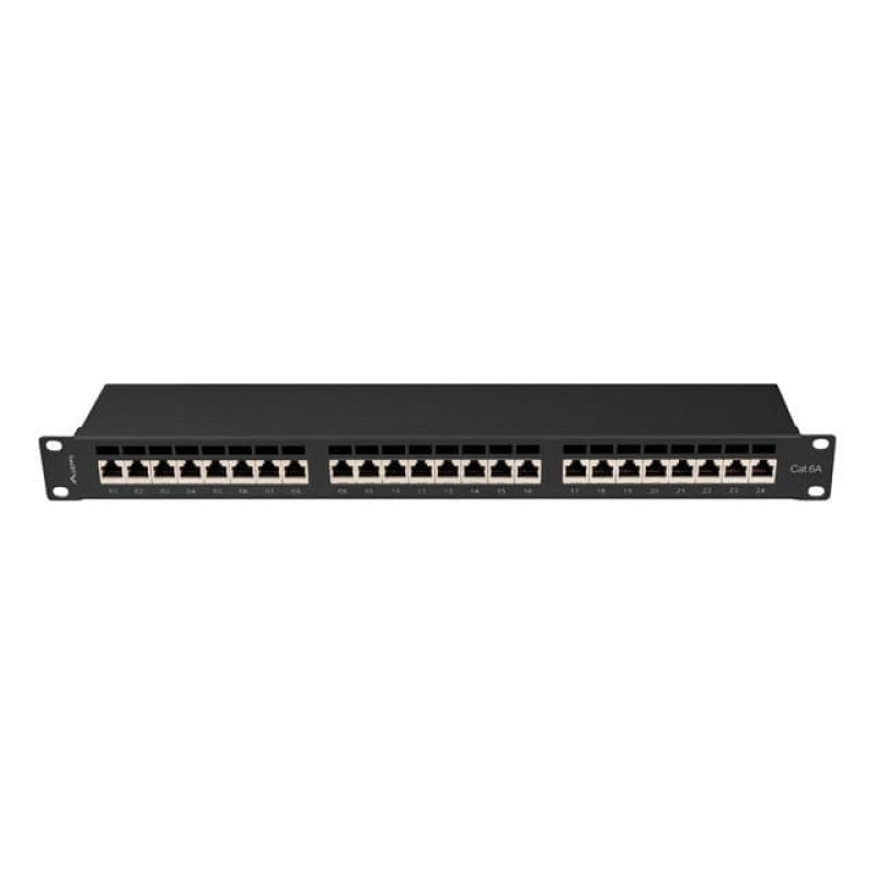 Lanberg Patch panel 24 port 1U KAT6A EK.CZ PPSA-1024-